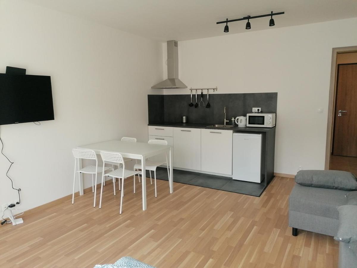 Brand New Studio Apartment #21 With Free Secure Parking In The Center Prague Exterior photo